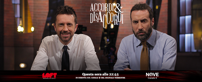 Copertina di Accordi&Disaccordi: “Dove è finita la sinistra?”, stasera in diretta su Nove alle 22.45 ne discutono Padellaro, Di Pietro, Fiano e Ghisleri