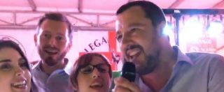 Copertina di Salvini canta “Io vagabondo” alla festa della Lega: “Questi sono gli unici Nomadi che ci piacciono”