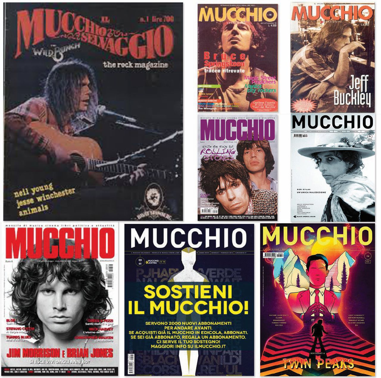 Copertina di Addio Mucchio. Il Mucchio è vivo, la musica resta