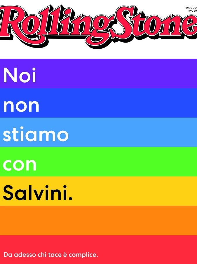 Rolling Stone, l’appello “Noi non stiamo con Salvini” diventa un caso: Mentana e Robecchi citati ma smentiscono