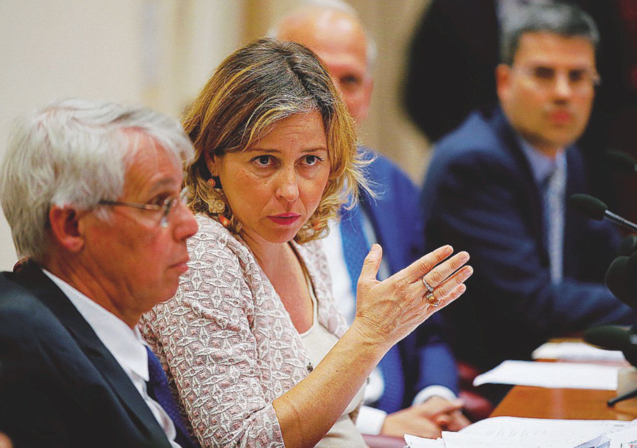 Giulia Grillo, esponente dei Cinque Stelle e ministro della Salute - LaPresse Grillo: “Aspetto un figlio e lo vaccinerò”
