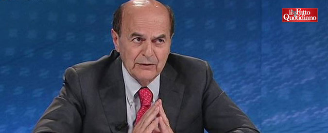 Copertina di Bersani: “Centrosinistra? Non si può stare sempre in cattedra, se no questa destra ce la teniamo per un bel po’”