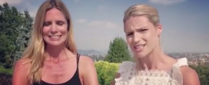 Copertina di Mondiali 2018, la sfida dal campo ai social: la Hunziker viene sconfitta dalla Lagerback e paga pegno