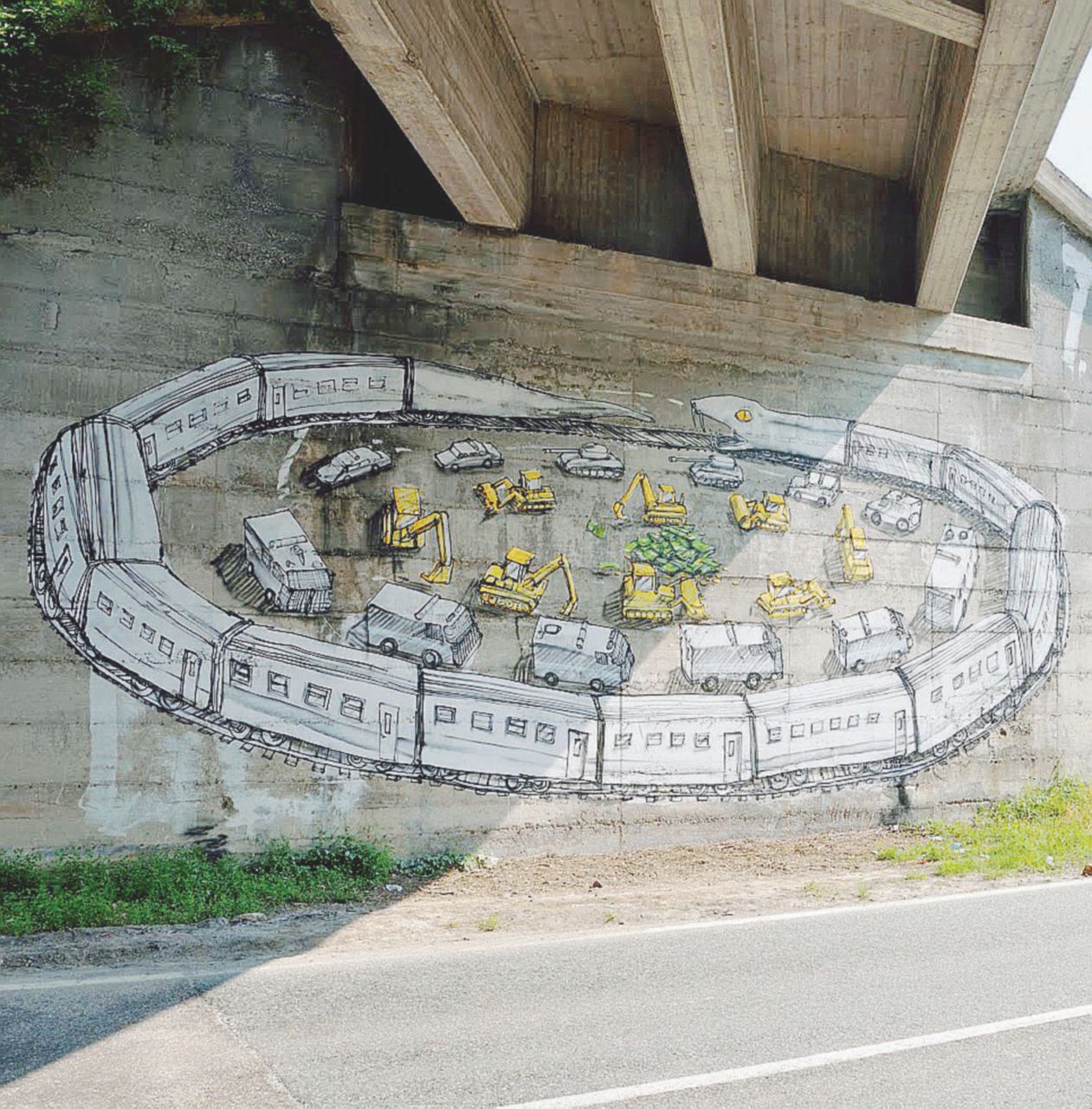 Copertina di Murale No Tav: lo street artist Blu verso il processo