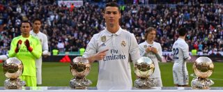 Copertina di Cristiano Ronaldo alla Juve è ufficiale: il portoghese a Torino per 120 milioni in 4 anni. Al Real Madrid ne vanno 112