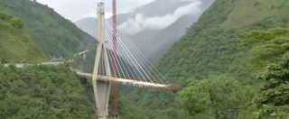 Copertina di Colombia, 200 chili di esplosivo per abbattere i resti del ponte crollato. Lo scorso gennaio vi morirono 10 operai