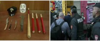 Copertina di Torino, blitz della polizia al centro sociale Askatasuna: 15 misure cautelari, sequestrati coltelli e mazze