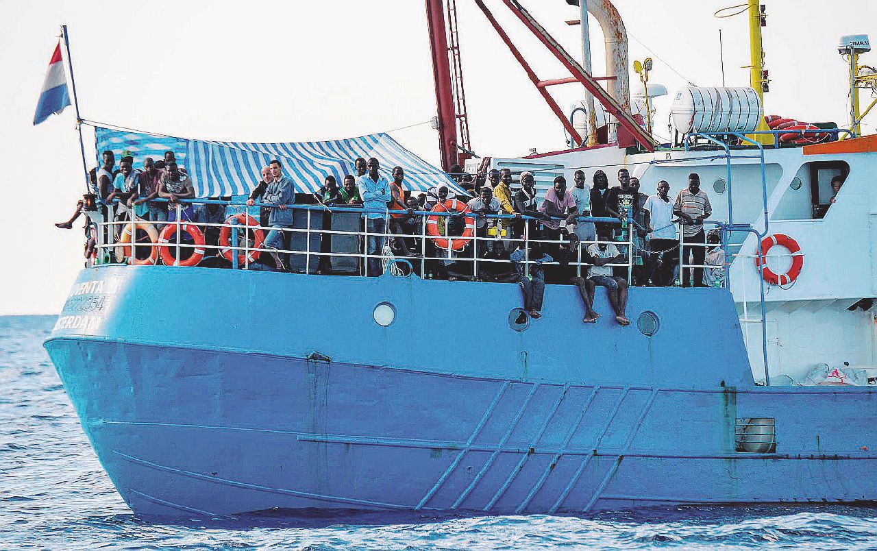 La nave della Ong - La “Iuventa” legata alla tedesca Jugend Rettet - LaPresse Le trame misteriali nelle carte trapanesi dell’inchiesta Iuventa