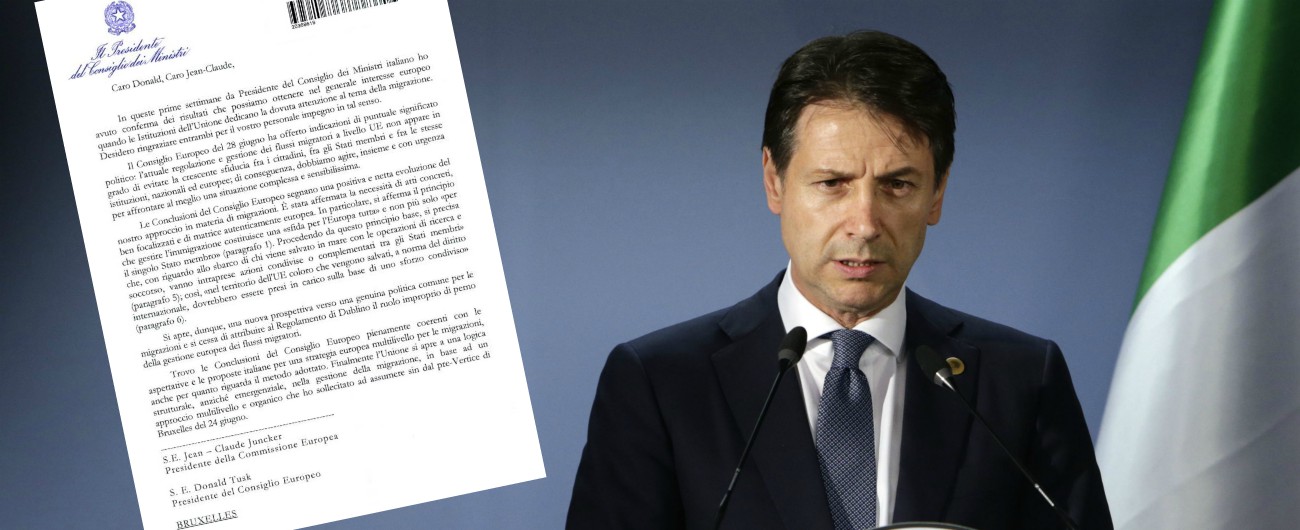 Copertina di Migranti, 450 su due navi militari. Conte: “Francia e Malta ne prenderanno 50 a testa. Finalmente l’Italia viene ascoltata”