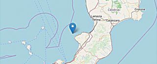 Copertina di Calabria, terremoto di magnitudo 4.4 al largo di Tropea. “Nessun danno a cose e persone”