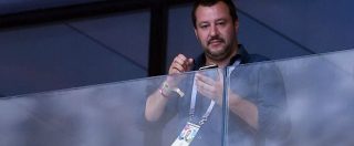 Copertina di Salvini alla finale dei Mondiali, dopo le polemiche lui replica: “Nessun aereo di Stato, ero su un normale volo di linea”