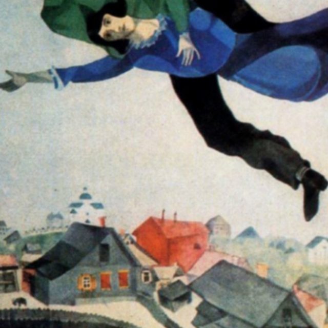 Chagall a Parigi, una storia d’amore volante (quella tra Bella e Marc, e quella di ognuno di noi)