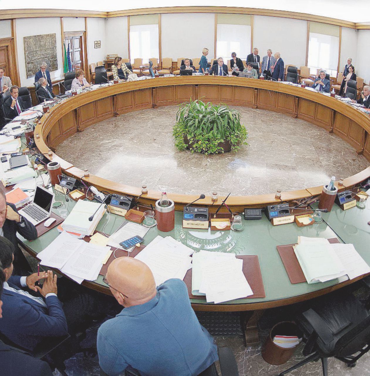 Organo di autogoverno - Una riunione del plenum del Csm - Ansa Alla Consulta va il “leghista”, al Csm il maestro di Conte