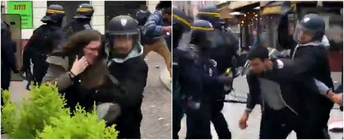 Copertina di Francia, picchiò manifestanti a Parigi vestito da agente: indagato collaboratore di Macron