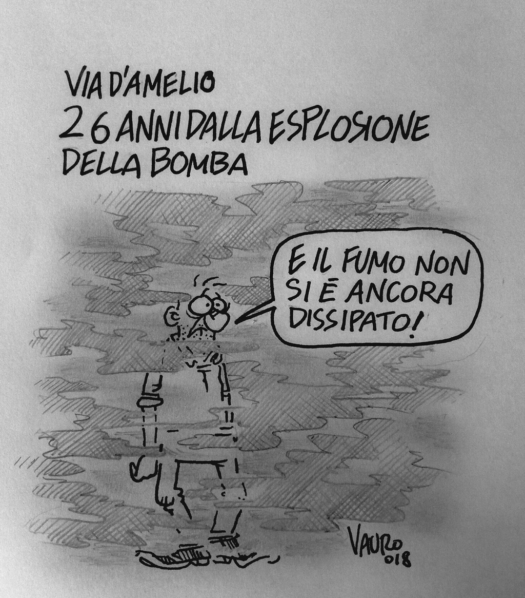 Copertina di La vignetta di Vauro