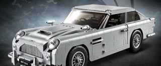 Copertina di Aston Martin DB5, eccone una di Lego per gli appassionati di 007 – FOTO