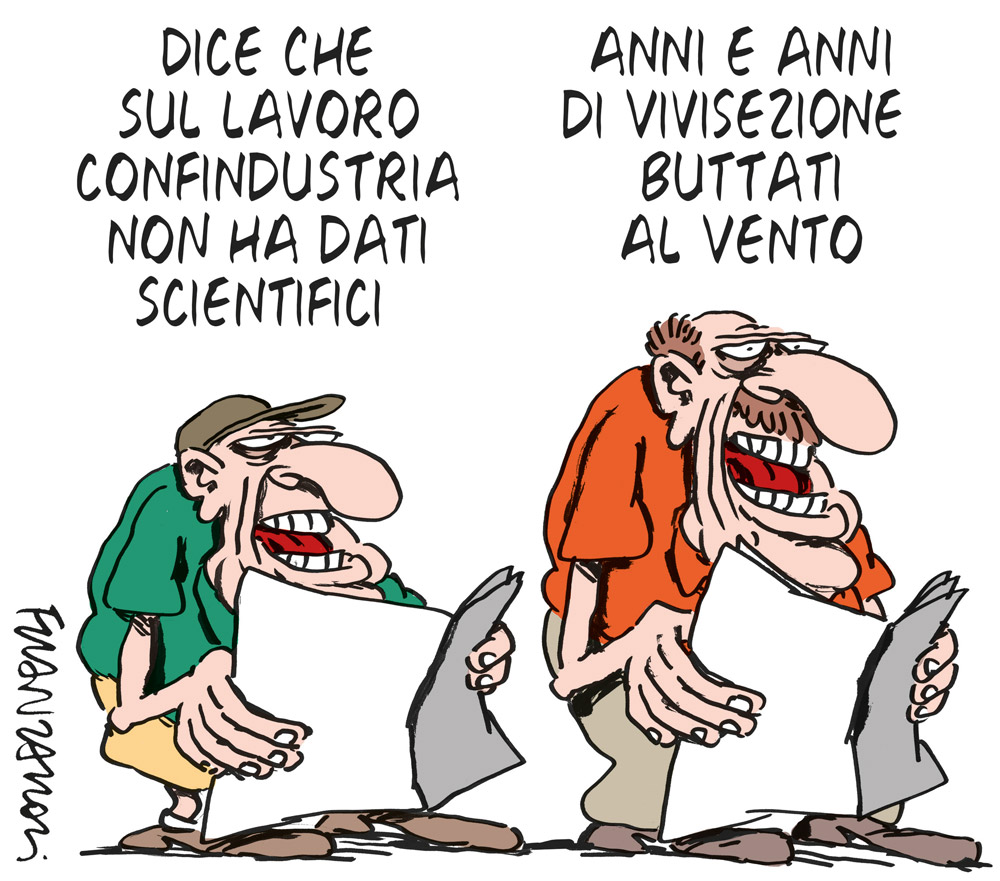 Copertina di La vignetta di Franzaroli