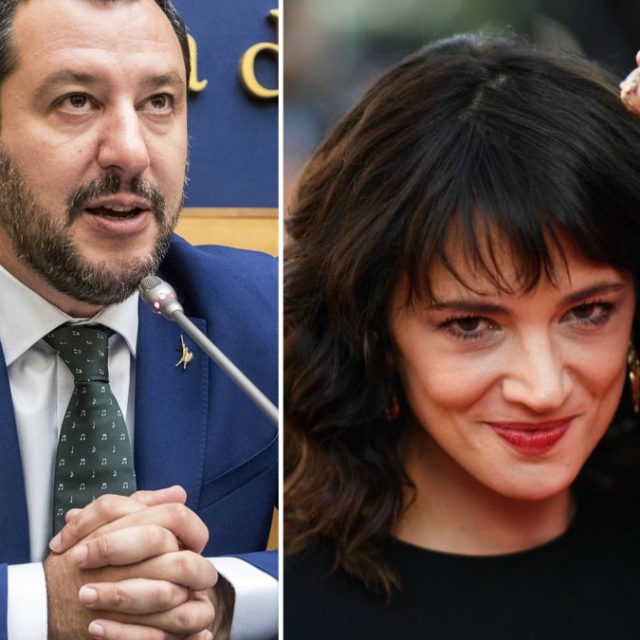 Asia Argento e Matteo Salvini litigano sui social: “Mer..” Il ministro dell’Interno: “Ti offro una camomilla”