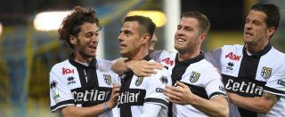 Copertina di Serie A, il Parma penalizzato di 5 punti: evitata la retrocessione. Emanuele Calaiò squalificato per 2 anni