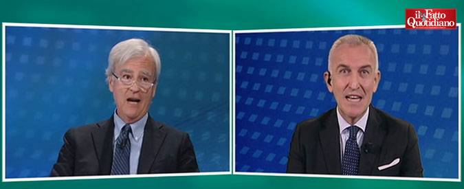 Copertina di Spread, Rinaldi vs De Nicola: “Lei non crede ai complotti? Se vede”. “Non siamo in un film di Alberto Sordi”