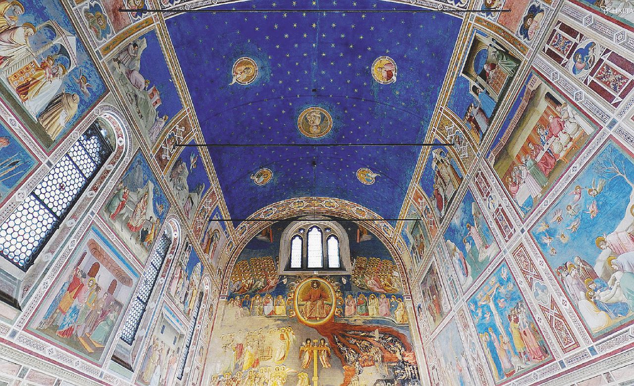 Copertina di Giotto, blu “sgradevole”. Il TripAdvisor di Eliot