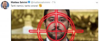 Immigrati, Salvini: “Razzismo? Compiono 700 reati al giorno, un terzo del totale”. Poi twitta: “Tanti nemici, tanto onore”