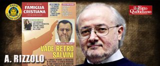 Copertina di Famiglia Cristiana, direttore Don Rizzolo: “Salvini? Mi fa piacere che si dichiari cattolico ma nei fatti non lo dimostra”