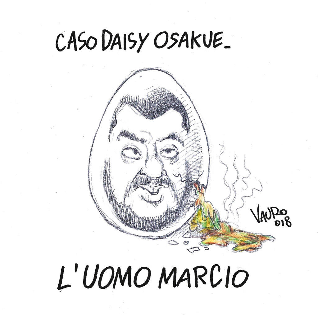 Copertina di La vignetta di Vauro