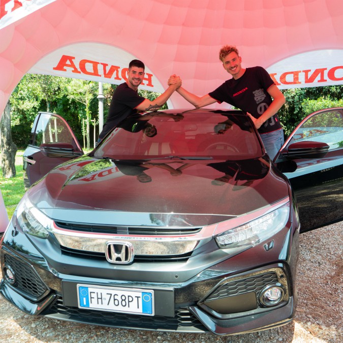 Copertina di Honda, due Civic “benaugurali” per Matteo Piano e Filippo Lanza – FOTO