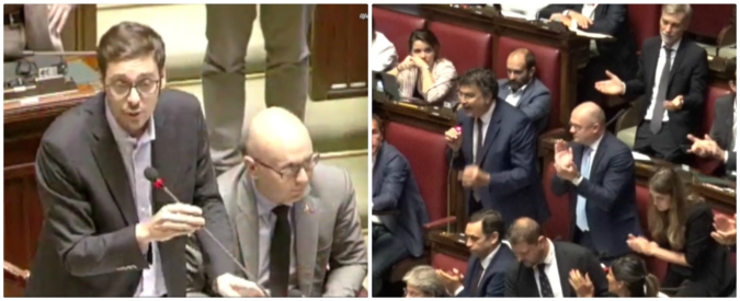 Copertina di Dl dignità, bagarre in Aula e applausi ironici del Pd: M5s vota no al ripristino art.18. Speranza (LeU): “Promesse tradite”