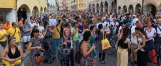 Copertina di Udine, il nuovo sindaco di centrodestra riapre il centro alle auto. I cittadini protestano con flash mob in bici