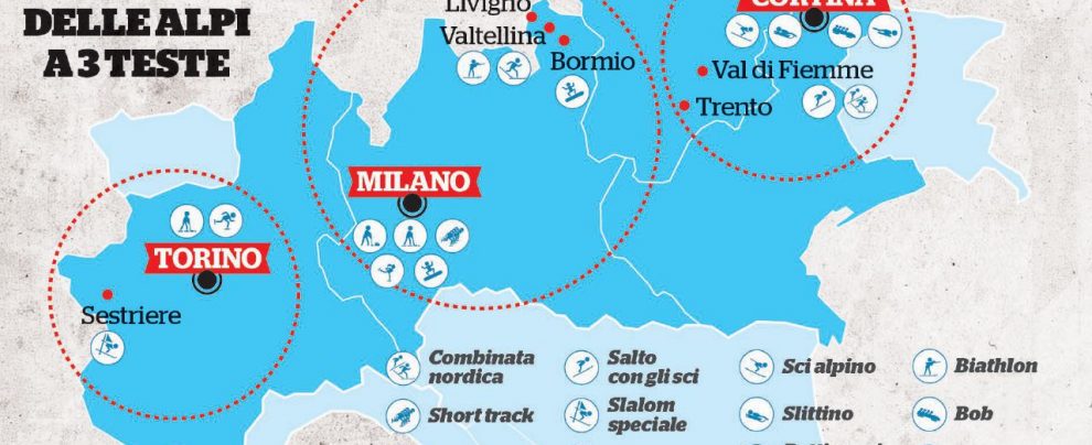 Mi-To-Co 2026: il Coni divide i Giochi e moltiplica i guai Mi-To-Co 2026: il Coni divide i Giochi e moltiplica i guai