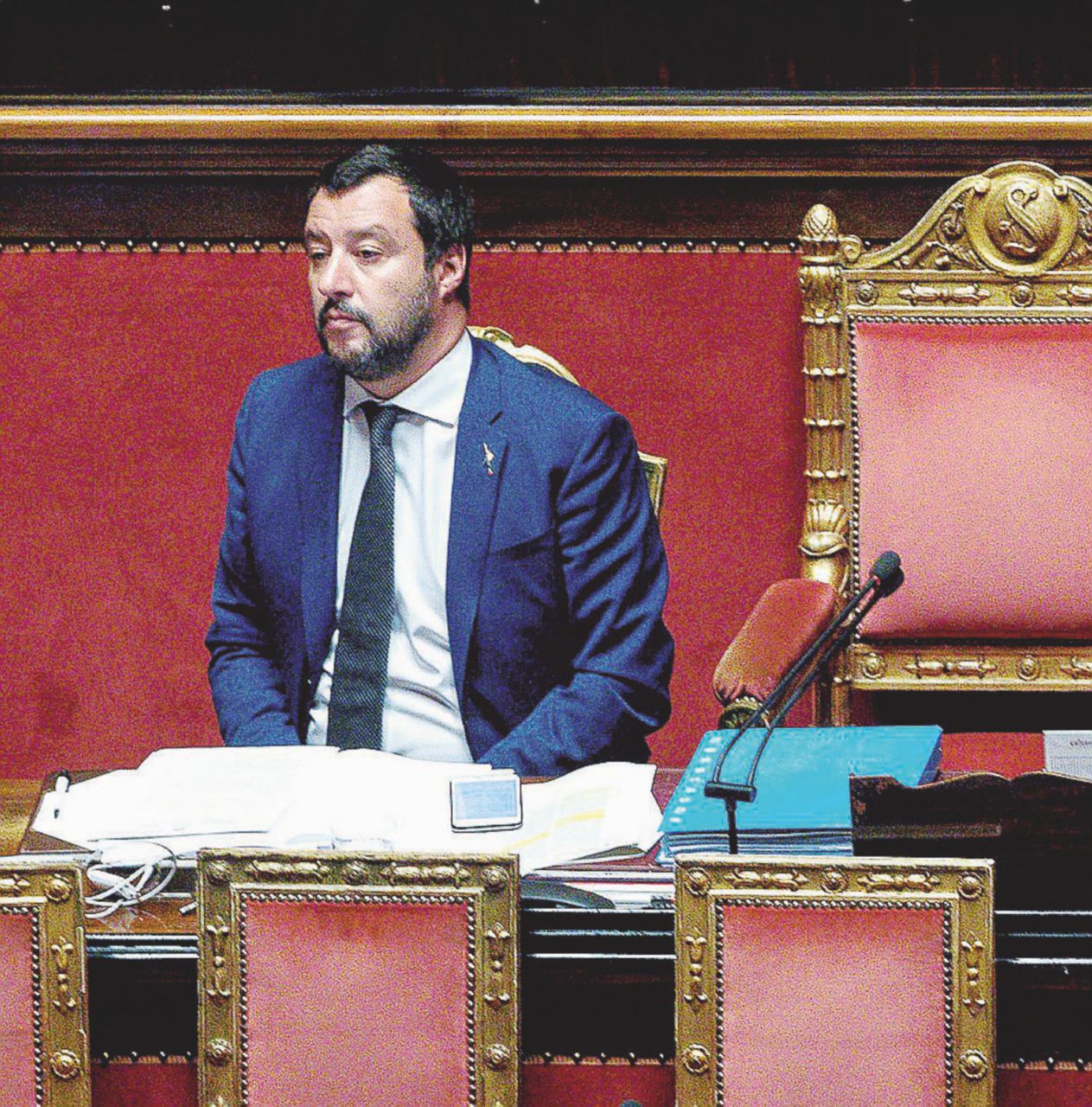 Vicepremier - Il ministro dell'Interno Matteo Salvini - Ansa Rimpatri veloci, decreto Salvini entro fine agosto