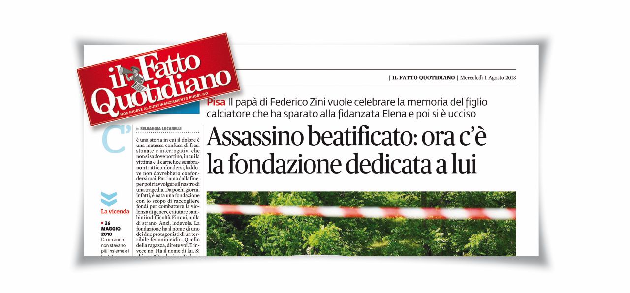 Una raccolta firme contro la fondazione dedicata all’assassino Una raccolta firme contro la fondazione dedicata all’assassino