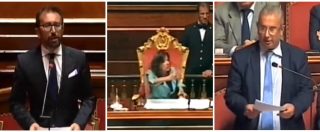 Copertina di Bonafede: “Senato circolo ricreativo per partiti”. Caos in Aula e Casellati ferma la seduta dopo domanda su Lanzalone