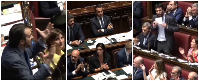 Copertina di Decreto dignità, il film del voto. Martina: “È la Caporetto della vostra propaganda”. M5s: “No lezioni da chi ha abolito diritti”
