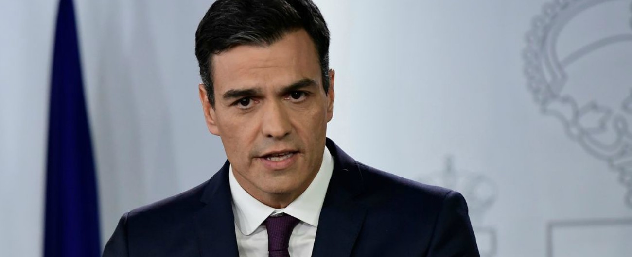 Spagna, il premier Pedro Sanchez annuncia: elezioni anticipate il 28 aprile