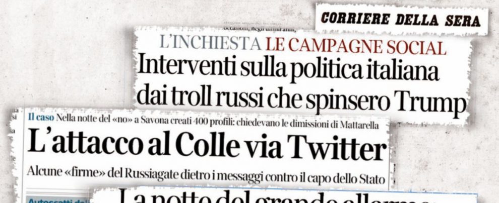 Troll russi a impatto zero: i punti deboli dei dossier Troll russi a impatto zero: i punti deboli dei dossier
