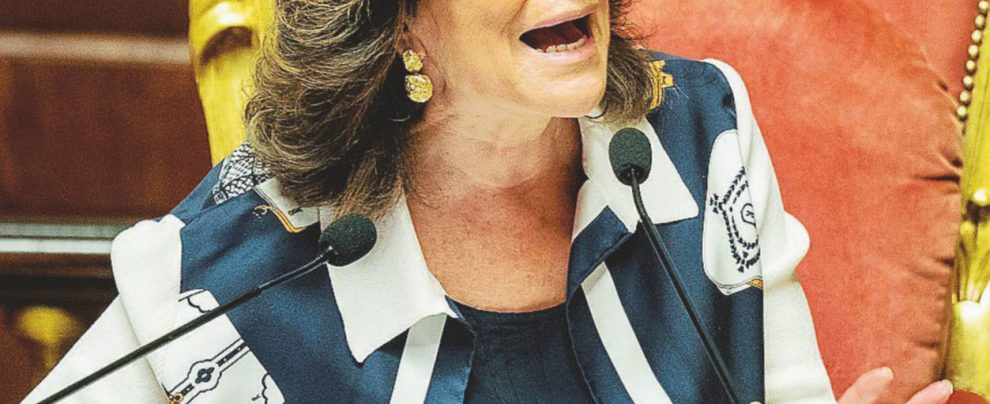 Il verdetto - La presidente del Senato Maria Elisabetta Alberti Casellati - LaPresse Addio ai vitalizi, il Consiglio di Stato dice sì (con paletti)