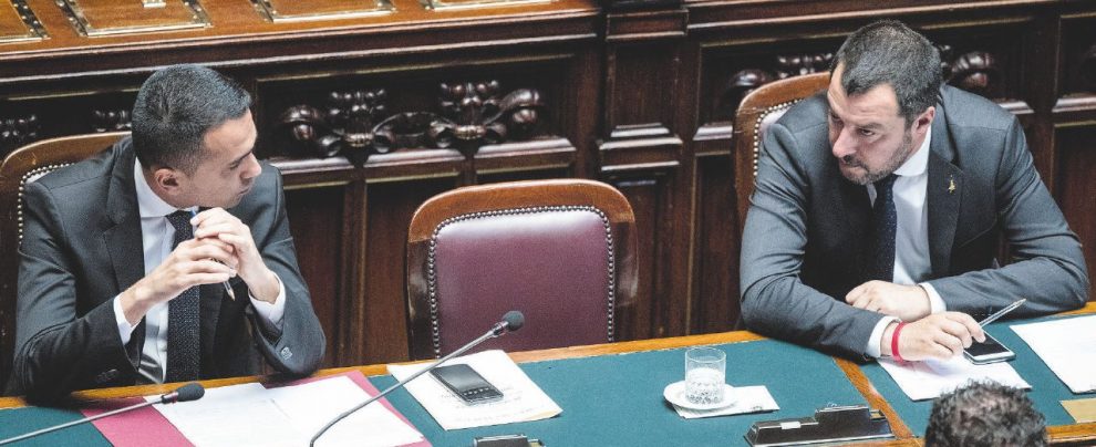 Al governo - Il ministro dell’Interno Matteo Salvini e il ministro dello Sviluppo economico Luigi Di Maio - LaPresse Legge Mancino: da abolire o no?