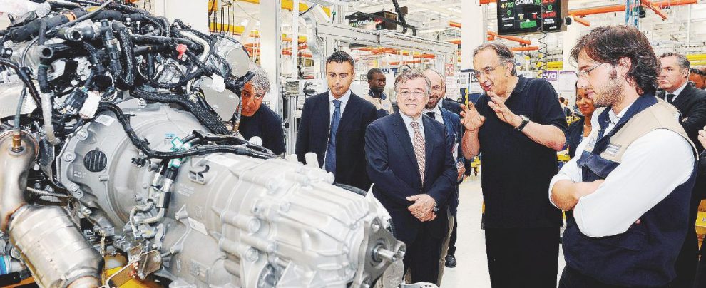 In fabbrica - Sergio Marchionne in visita all’Agnelli Plant di Grugliasco (Torino) - Ansa Il “modello” Marchionne e quelle accuse di invidia