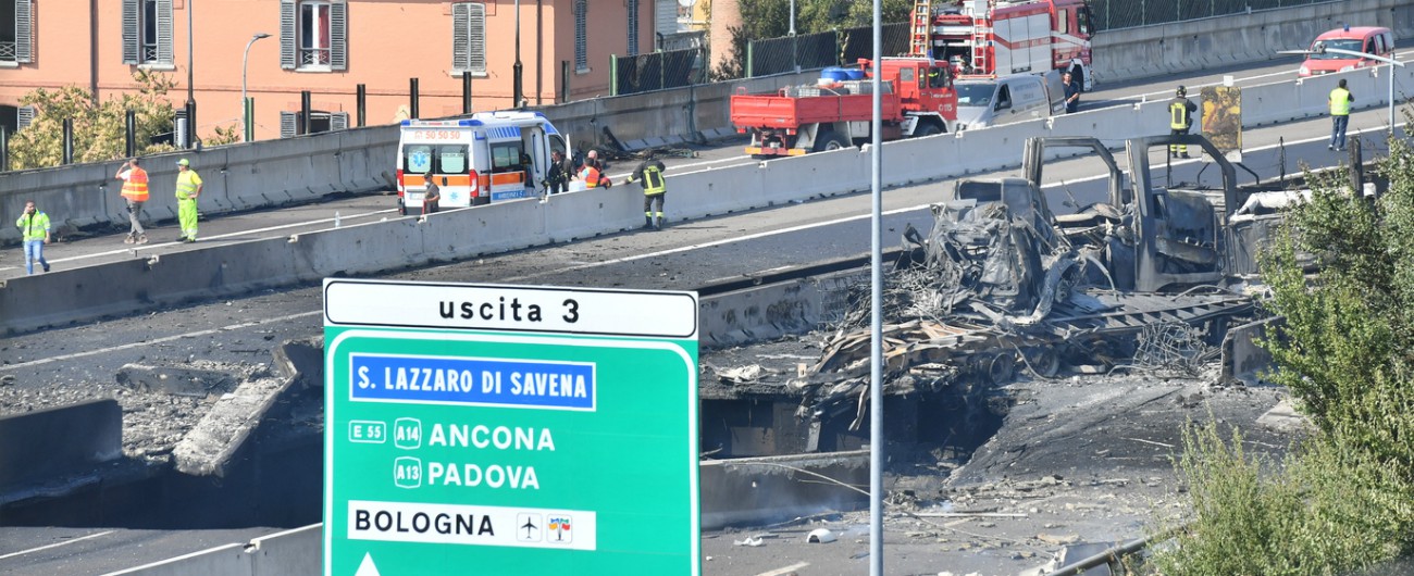 Incidente Bologna, Toninelli: “Per la ricostruzione non meno di 5 mesi. Dalle simulazioni nessun disagio per il traffico”