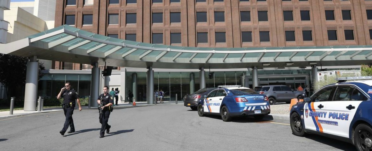 Usa, allarme sparatoria all’ospedale Westchester Medical Center di New York: un uomo spara alla moglie e poi a se stesso