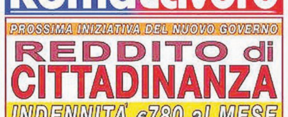 In edicola - La copertina del giornale Manca il sussidio, ma c’è già la guida
