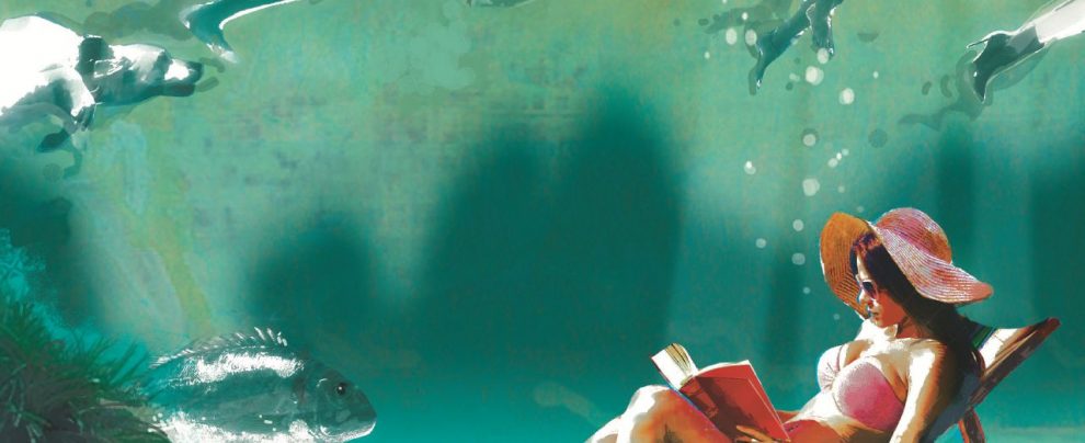 Sott’acqua - Romanzi, saggi, racconti, uscite recenti e non. Scelte diverse per gusti diversi immaginate dalla matita di Emanuele Fucecchi Classici, novità o audiolibri: non lasciateli a casa in città