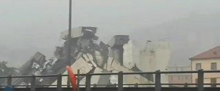 Copertina di Genova, crolla ponte Morandi sulla A10: ipotesi cedimento strutturale. Le prime immagini