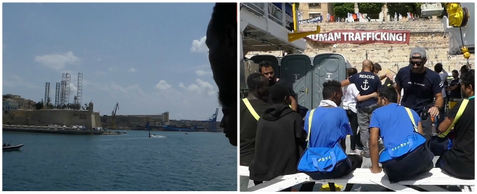 Copertina di Aquarius, la nave con a bordo 141 persone approda a Malta: l’ingresso nel porto dei migranti dopo 5 giorni in mare