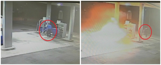 Copertina di Pordenone, il distributore di benzina gli ruba 20 euro: operaio perde la testa e tenta di dargli fuoco. Le immagini