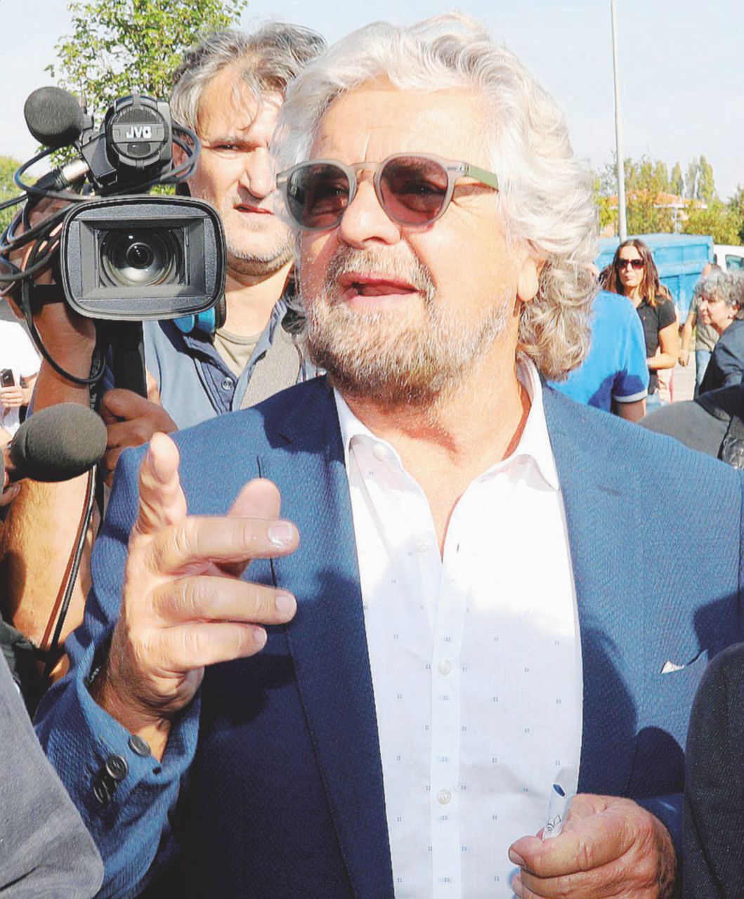 Il fondatore - Beppe Grillo - Ansa La lettera di Beppe Grillo al Fatto Quotidiano: “Che strana opposizione scomparsa tra le lobby”