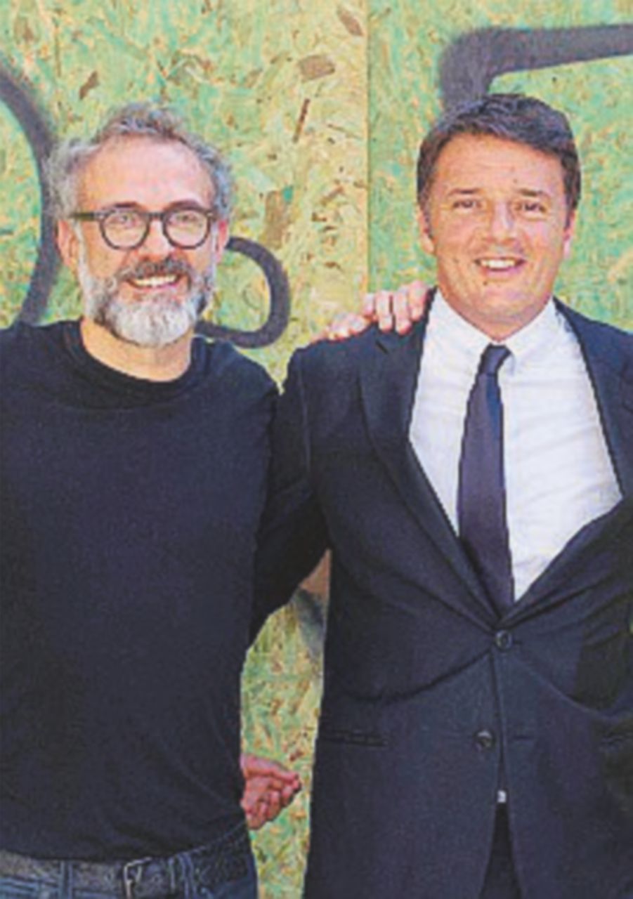 Copertina di Renzi va a cena dallo chef Bottura con il capo di Pepsi